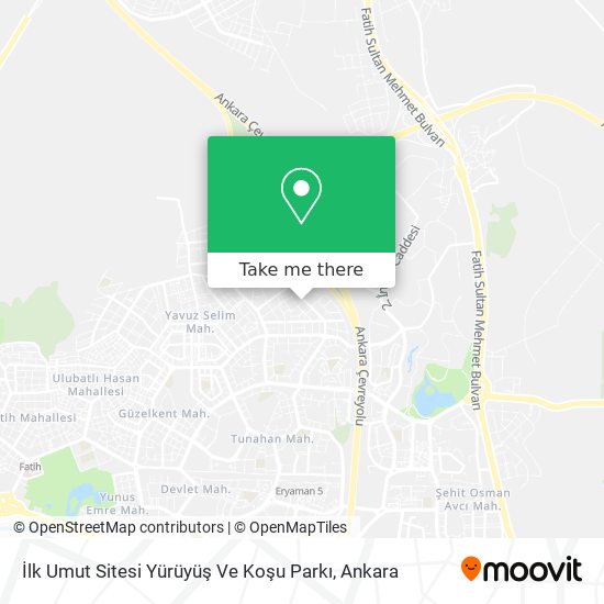 İlk Umut Sitesi Yürüyüş Ve Koşu Parkı map
