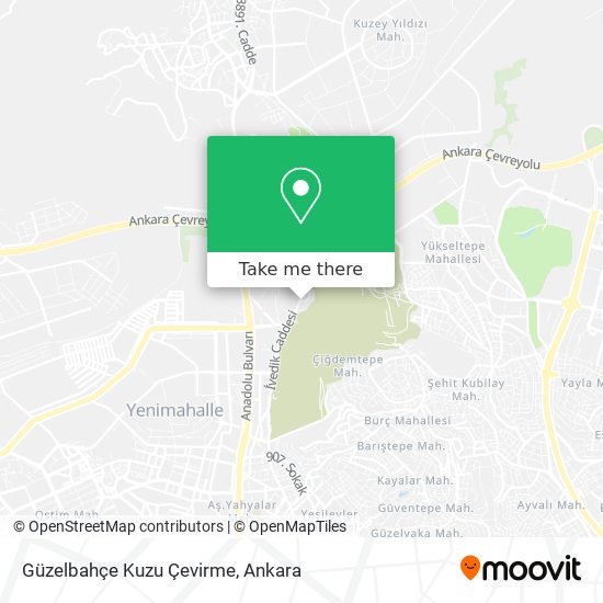 Güzelbahçe Kuzu Çevirme map