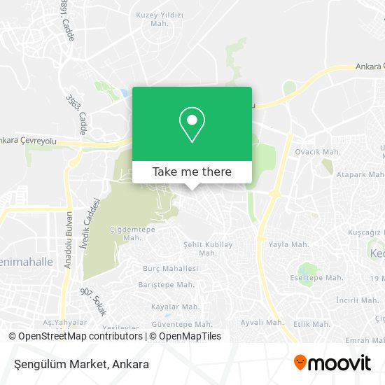 Şengülüm Market map