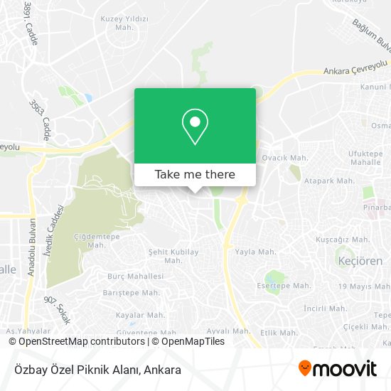 Özbay Özel Piknik Alanı map