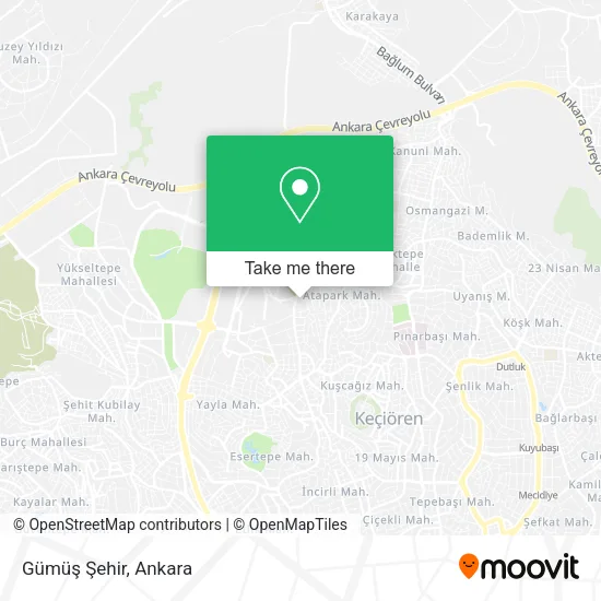 Gümüş Şehir map
