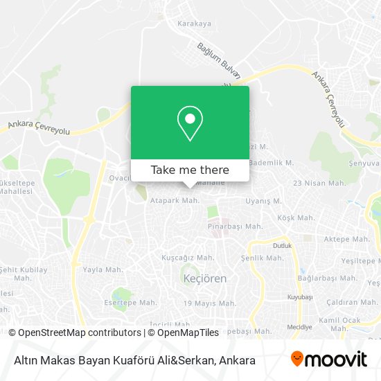 Altın Makas Bayan Kuaförü Ali&Serkan map
