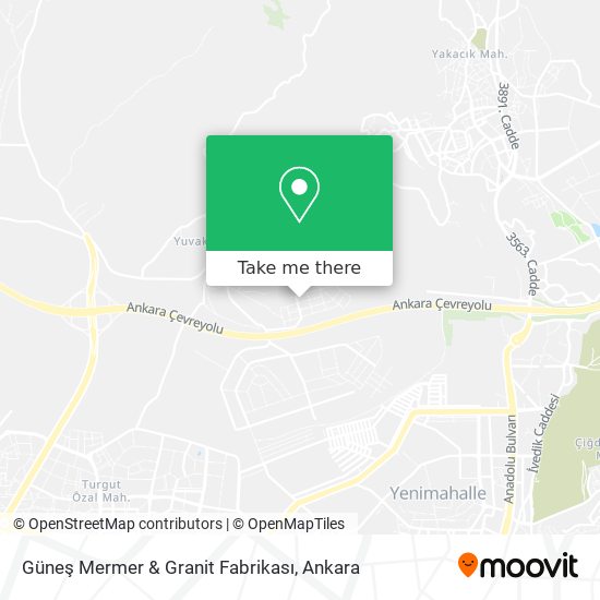 Güneş Mermer & Granit Fabrikası map