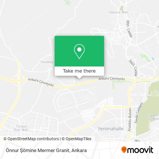 Önnur Şömine Mermer Granit map