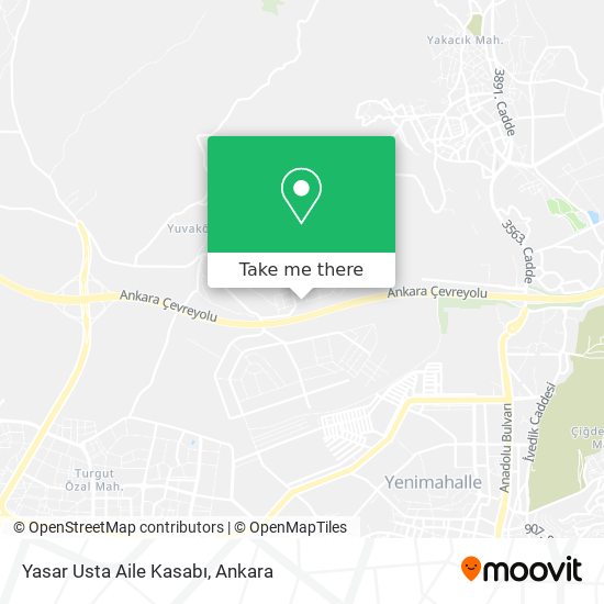 Yasar Usta Aile Kasabı map