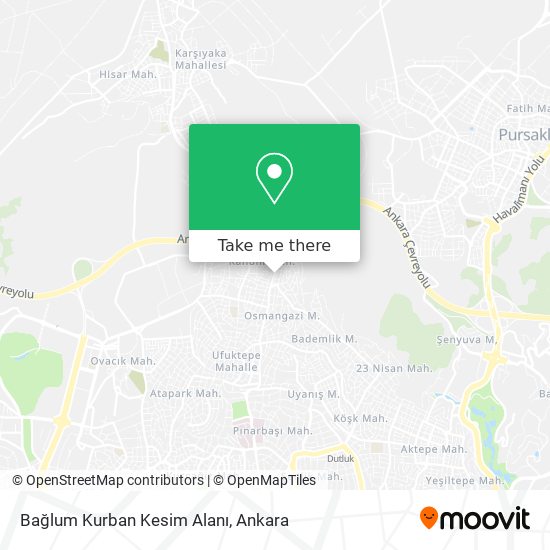 Bağlum Kurban Kesim Alanı map