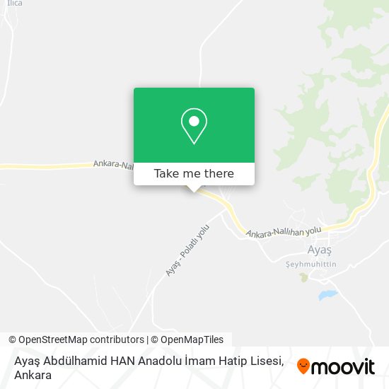 Ayaş Abdülhamid HAN Anadolu İmam Hatip Lisesi map