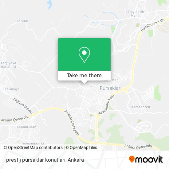 prestij pursaklar konutları map