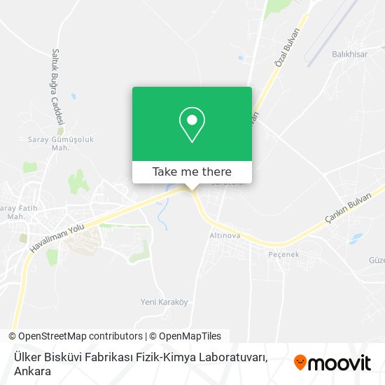Ülker Bisküvi Fabrikası Fizik-Kimya Laboratuvarı map