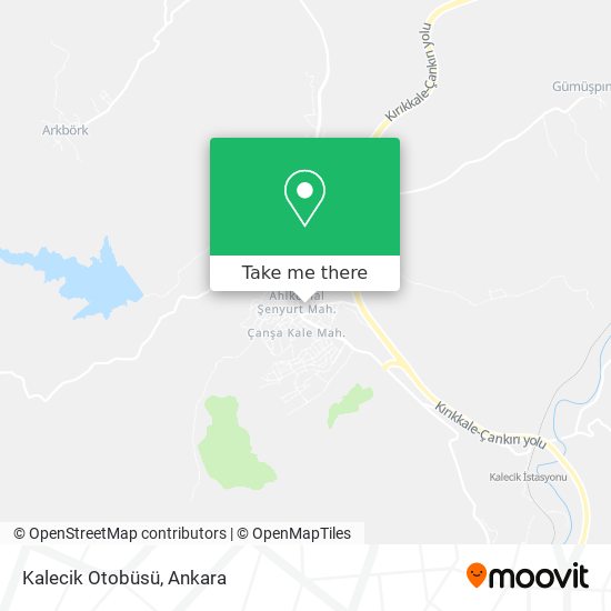 Kalecik Otobüsü map