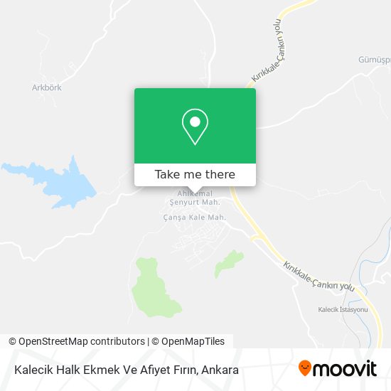 Kalecik Halk Ekmek Ve Afiyet Fırın map