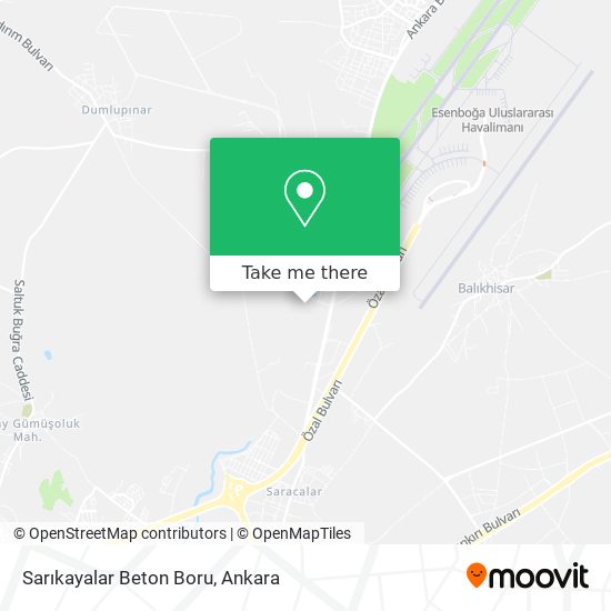 Sarıkayalar Beton Boru map
