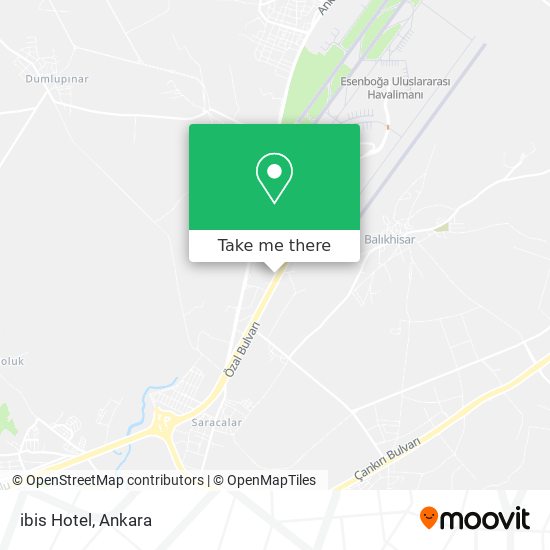 ibis Hotel map