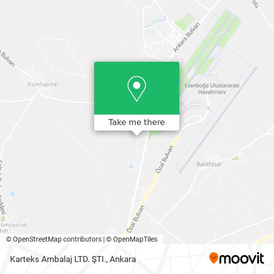Karteks Ambalaj LTD. ŞTI. map