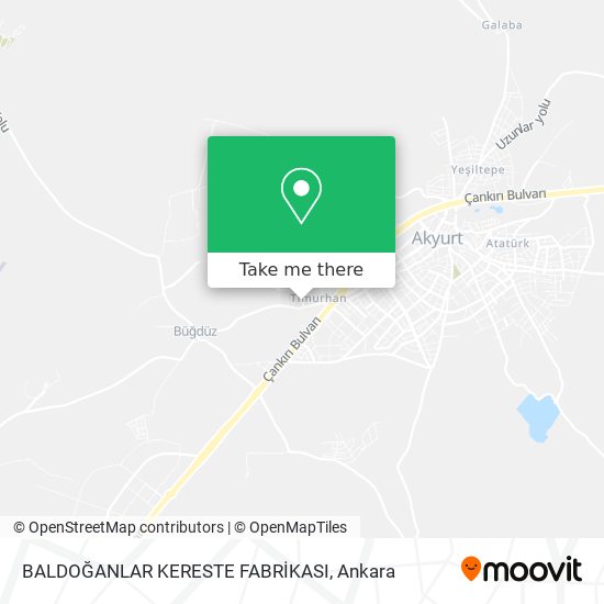 BALDOĞANLAR KERESTE FABRİKASI map