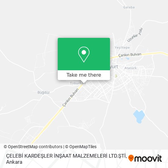 ÇELEBİ KARDEŞLER İNŞAAT MALZEMELERİ LTD.ŞTİ map