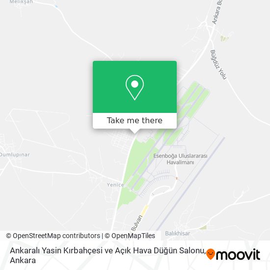 Ankaralı Yasin Kırbahçesi ve Açık Hava Düğün Salonu map