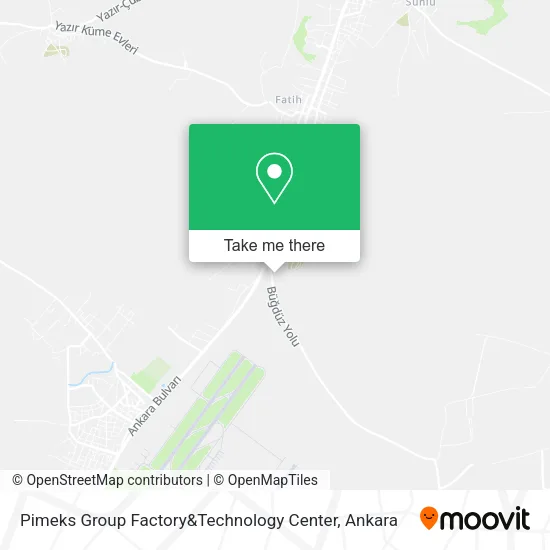 Pimeks Group Factory&Technology Center map
