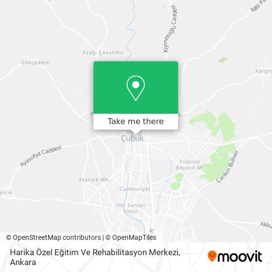 Harika Özel Eğitim Ve Rehabilitasyon Merkezi map