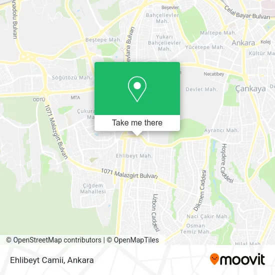 Ehlibeyt Camii map