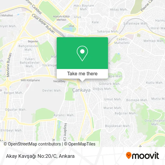 Akay Kavşağı No:20/C map