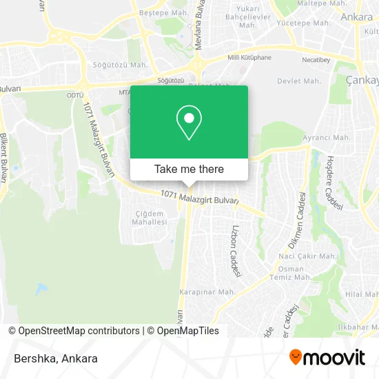 Bershka map