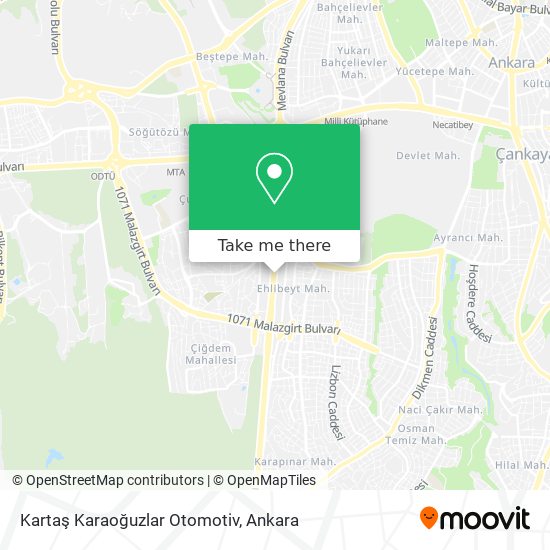 Kartaş Karaoğuzlar Otomotiv map