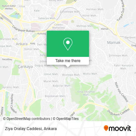 Ziya Oralay Caddesi map