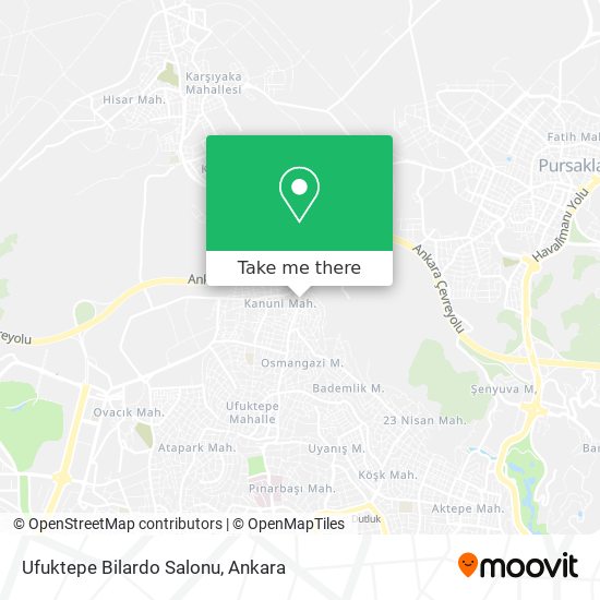 Ufuktepe Bilardo Salonu map