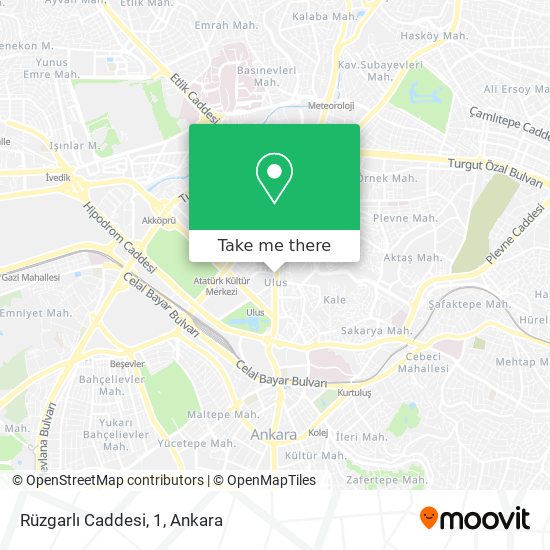 Rüzgarlı Caddesi, 1 map