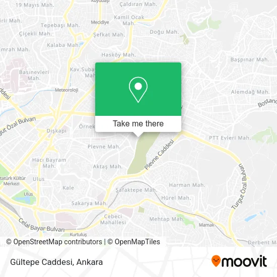 Gültepe Caddesi map