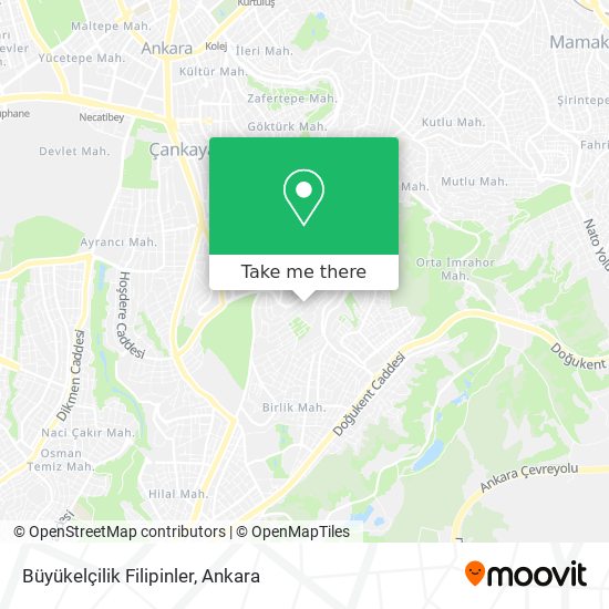 Büyükelçilik Filipinler map