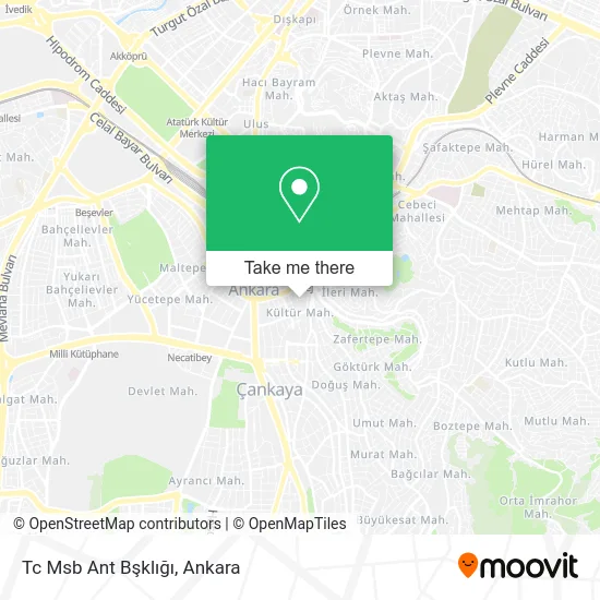 Tc Msb Ant Bşklığı map