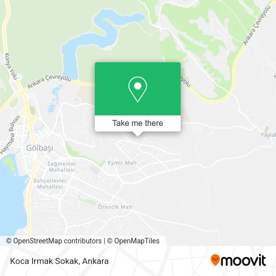 Koca Irmak Sokak map