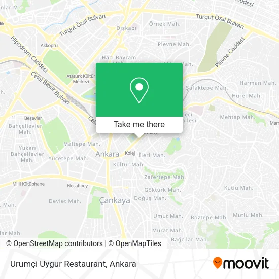 Urumçi Uygur Restaurant map