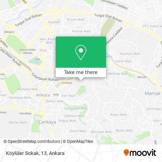 Köylüler Sokak, 13 map