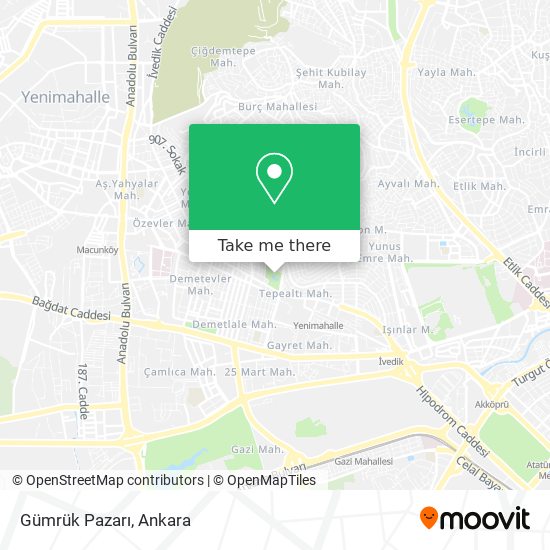 Gümrük Pazarı map