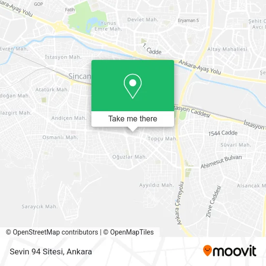 Sevin 94 Sitesi map