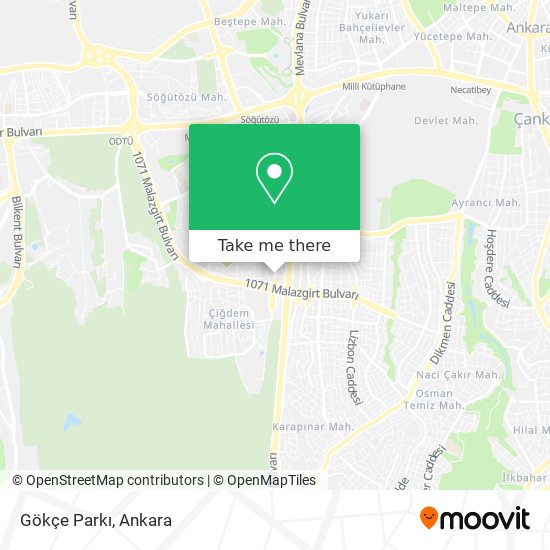 Gökçe Parkı map