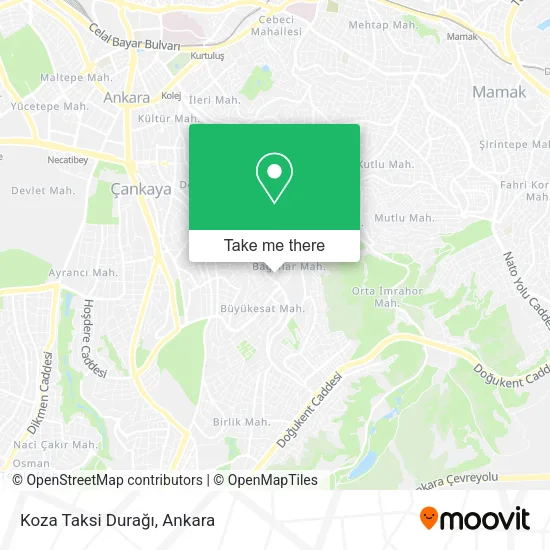Koza Taksi Durağı map