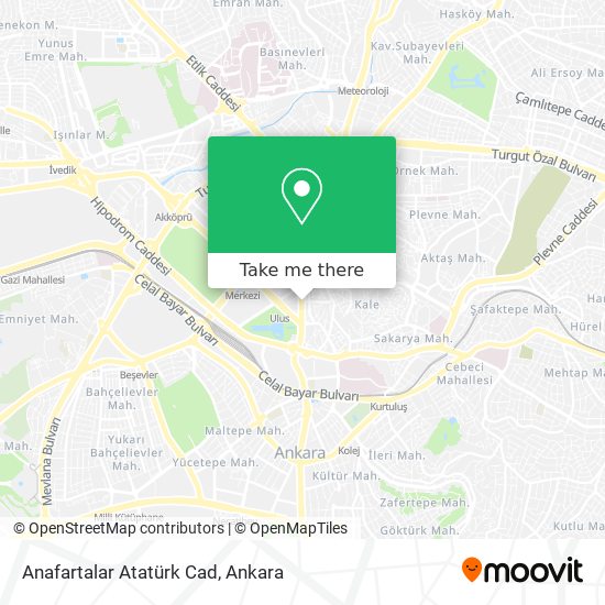 Anafartalar Atatürk Cad map