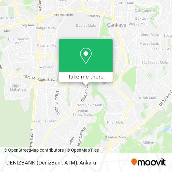 DENİZBANK (DenizBank ATM) map