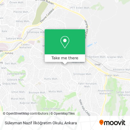 Süleyman Nazif İlköğretim Okulu map