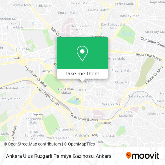 Ankara Ulus Ruzgarli Palmiye Gazinosu map