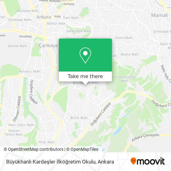 Büyükhanlı Kardeşler İlköğretim Okulu map