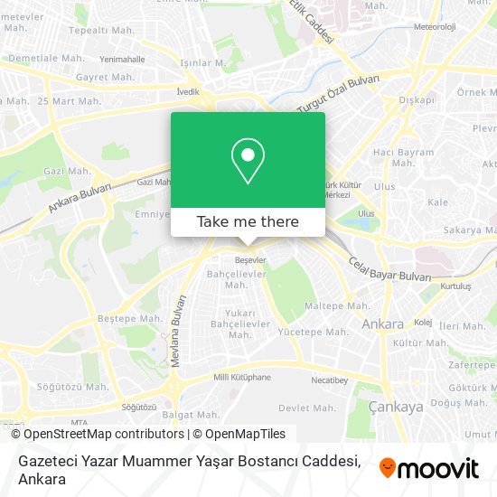 Gazeteci Yazar Muammer Yaşar Bostancı Caddesi map