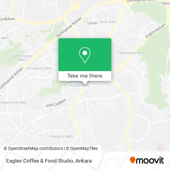 Eagles Coffee & Food Studio map
