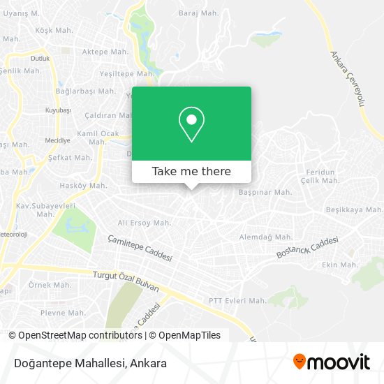 Doğantepe Mahallesi map