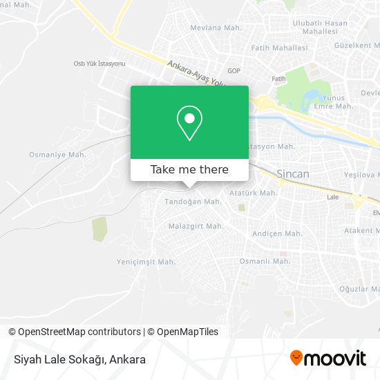 Siyah Lale Sokağı map