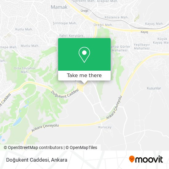 Doğukent Caddesi map